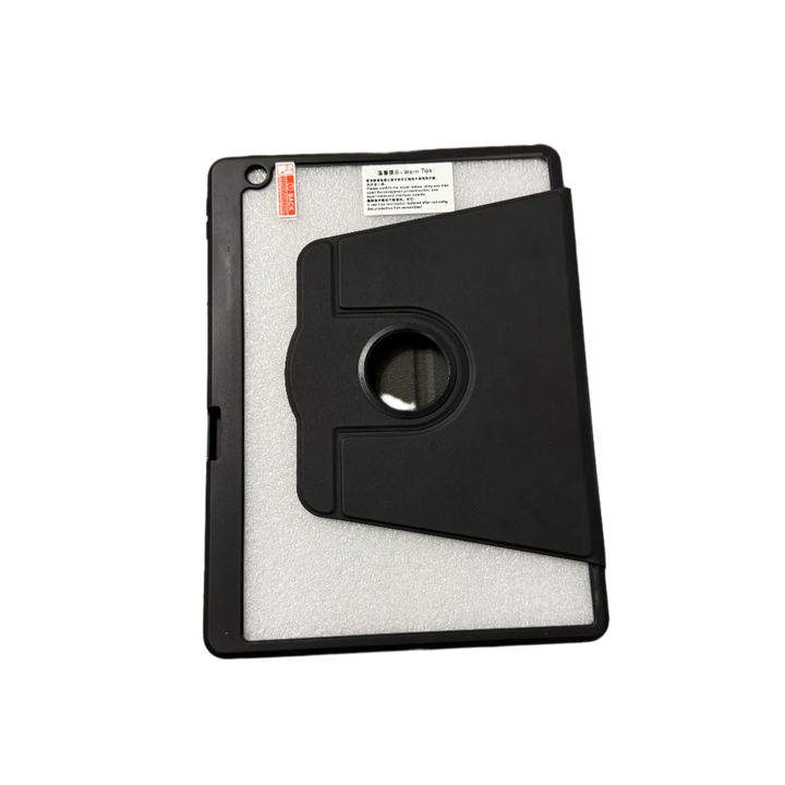 Apple iPad 7, 8, 9 (10.2 inch) Kickstand Book Fashion Case (Black)