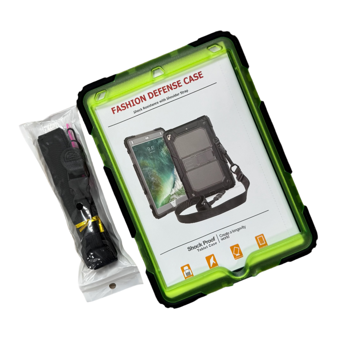 Apple iPad Air 10.5 Rugged Shockproof Case With Shoulder Strap