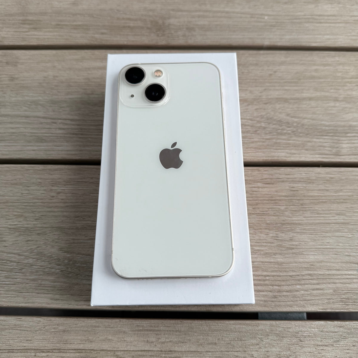 Apple iPhone 13 Mini 128GB 5G White - New Case, Screen Protector (Fair)
