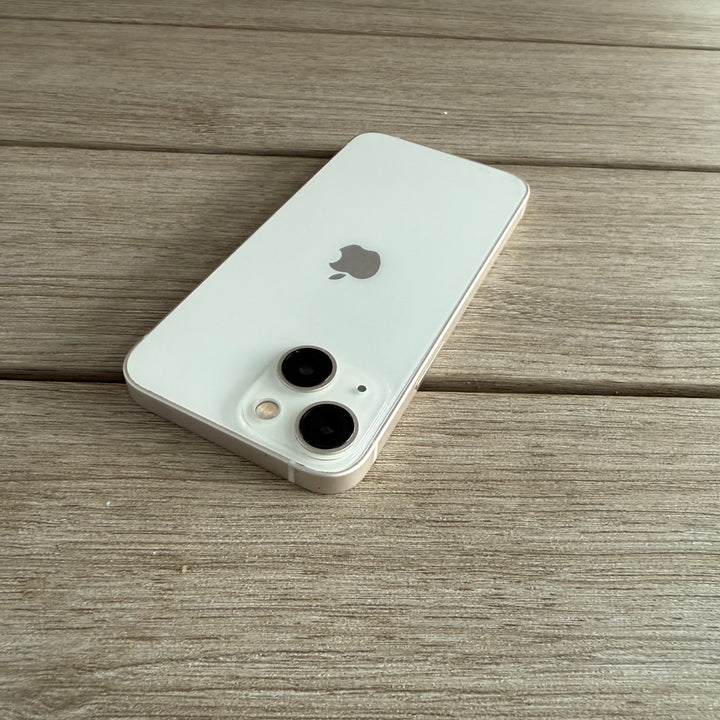 Apple iPhone 13 Mini 128GB 5G White - New Case, Screen Protector (Fair)