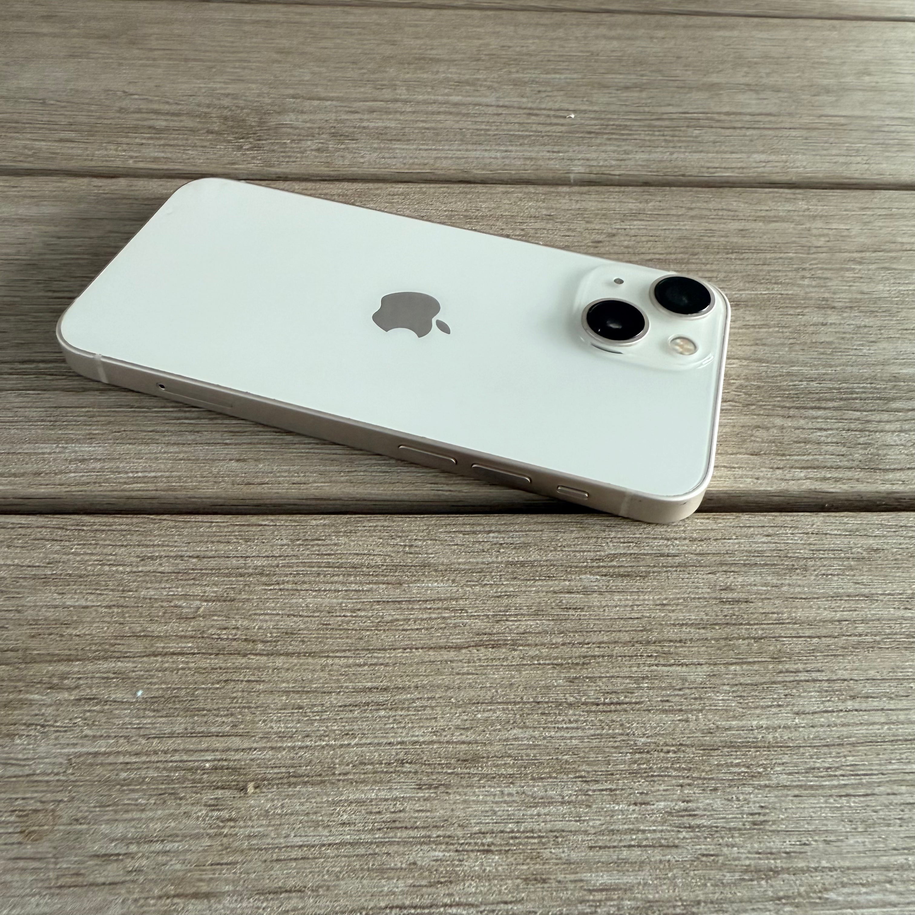 Apple iPhone 13 Mini 128GB 5G White - New Case, Screen Protector (Fair)