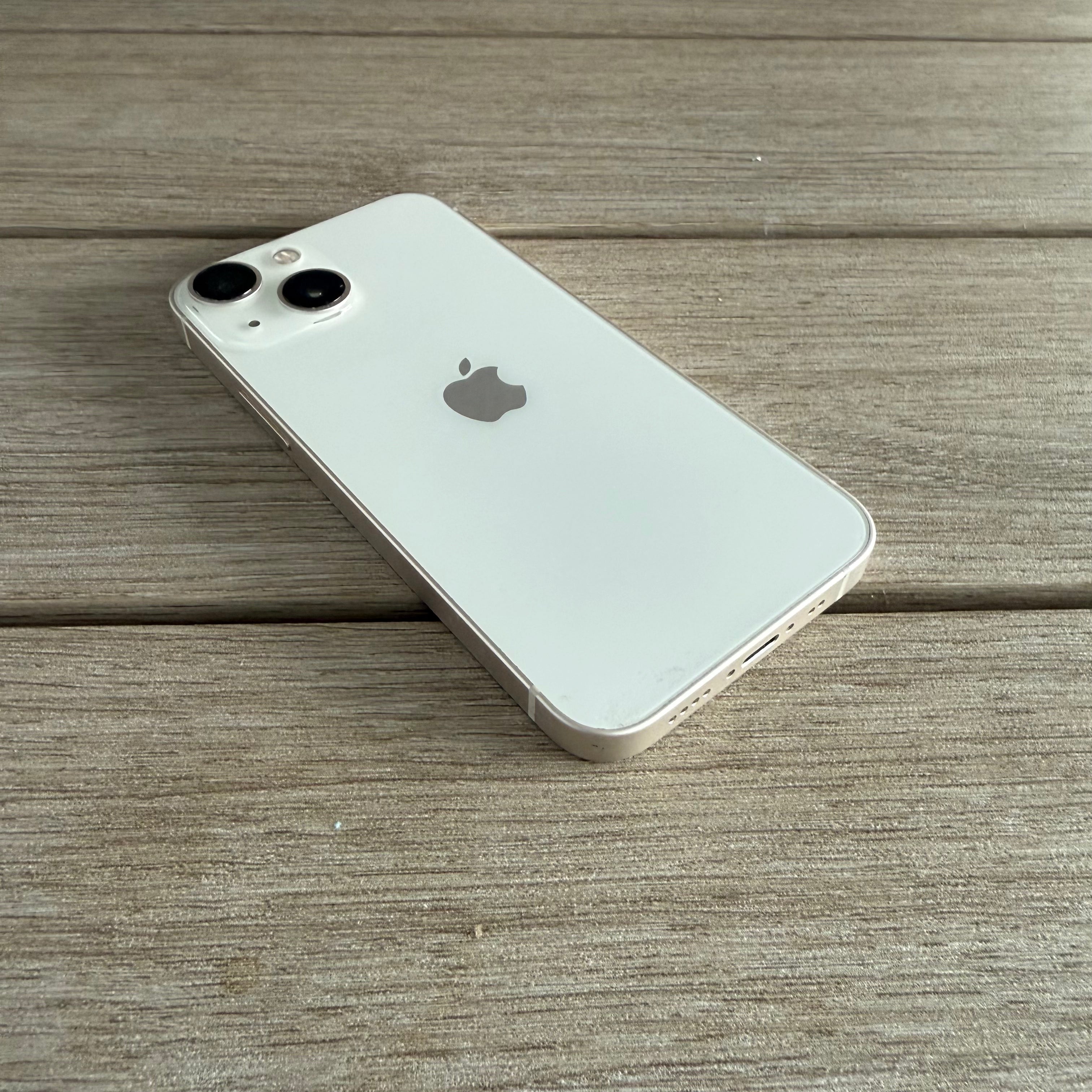 Apple iPhone 13 Mini 128GB 5G White - New Case, Screen Protector (Fair)