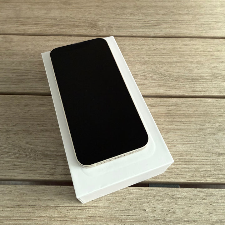 Apple iPhone 13 Mini 128GB 5G White - New Case, Screen Protector (Fair)