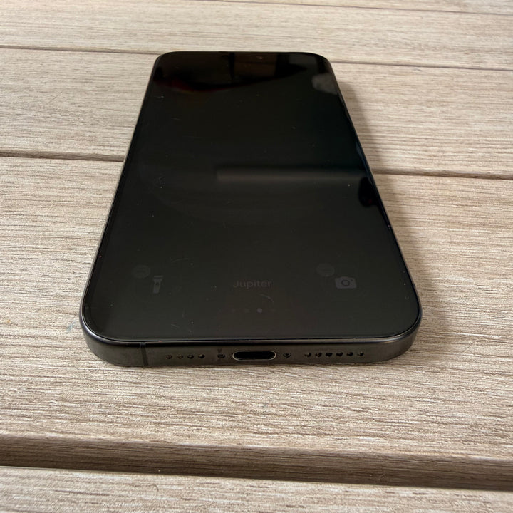 Apple iPhone 15 Pro Max 256GB Black Titanium - Good Battery (Excellent) Pre-owned