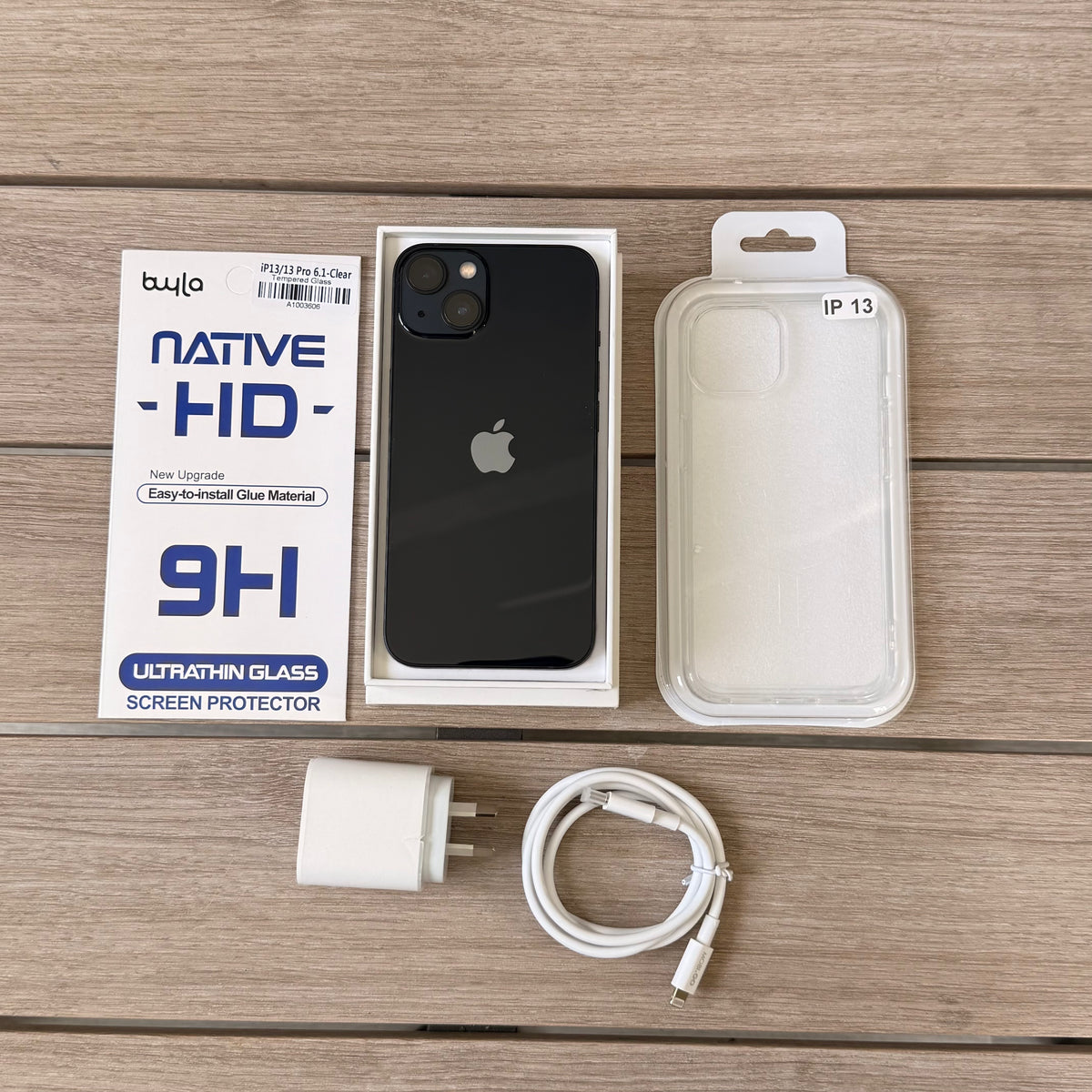 Apple iPhone 13 128GB 5G Midnight Black - Apple Box (Excellent) Pre-owned