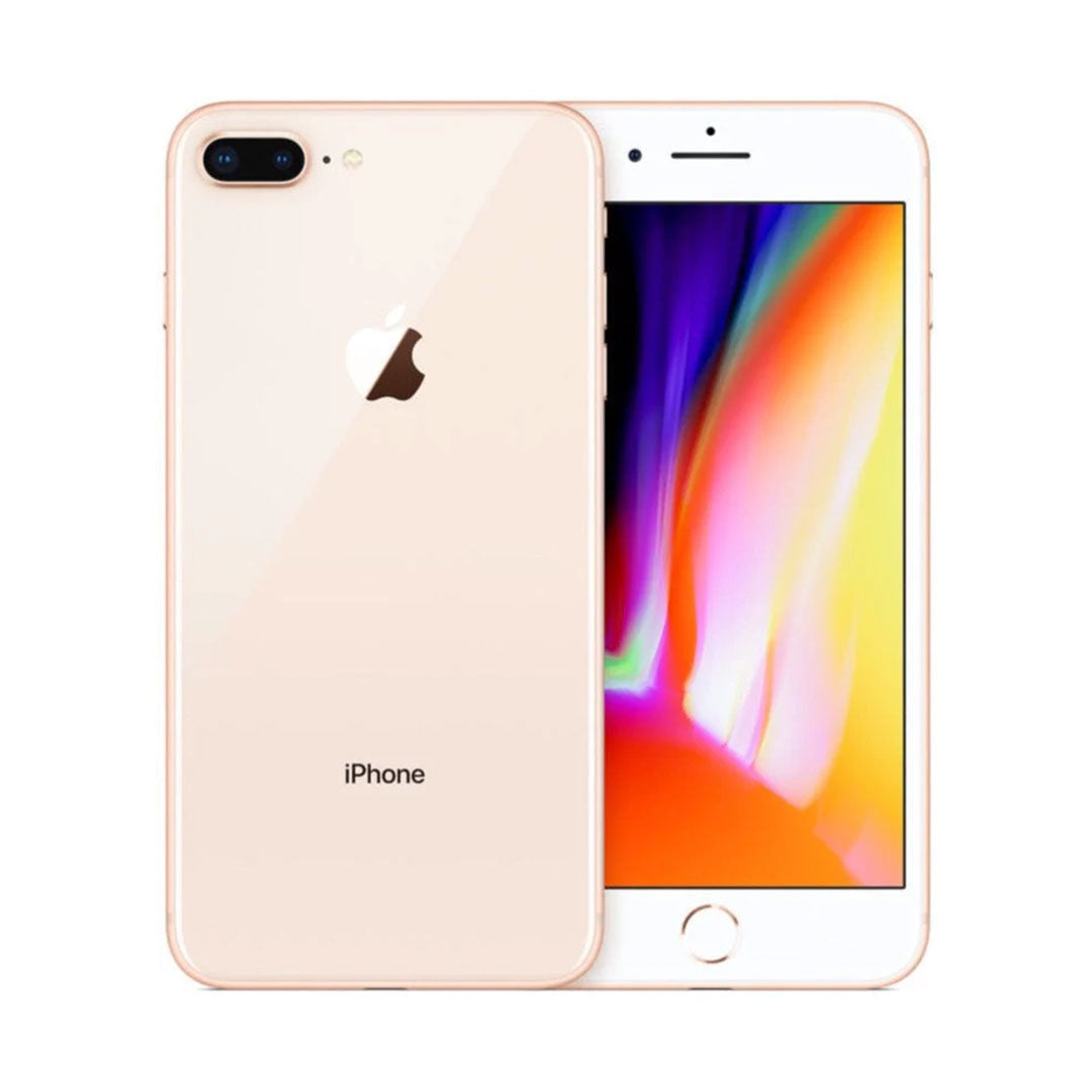 Apple iPhone 8 Plus 64GB Gold - Good Battery, New  Case, Screen Protector