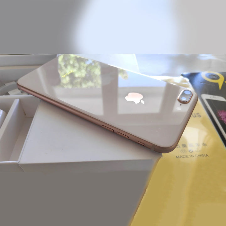 Apple iPhone 8 Plus 64GB Gold - Good Battery, New  Case, Screen Protector