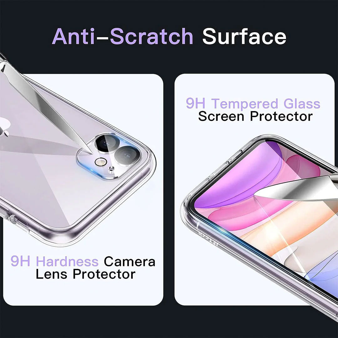Value Pack - Case, Screen Protector & Camera Lens Protector for iPhone 11 *Free Shipping*