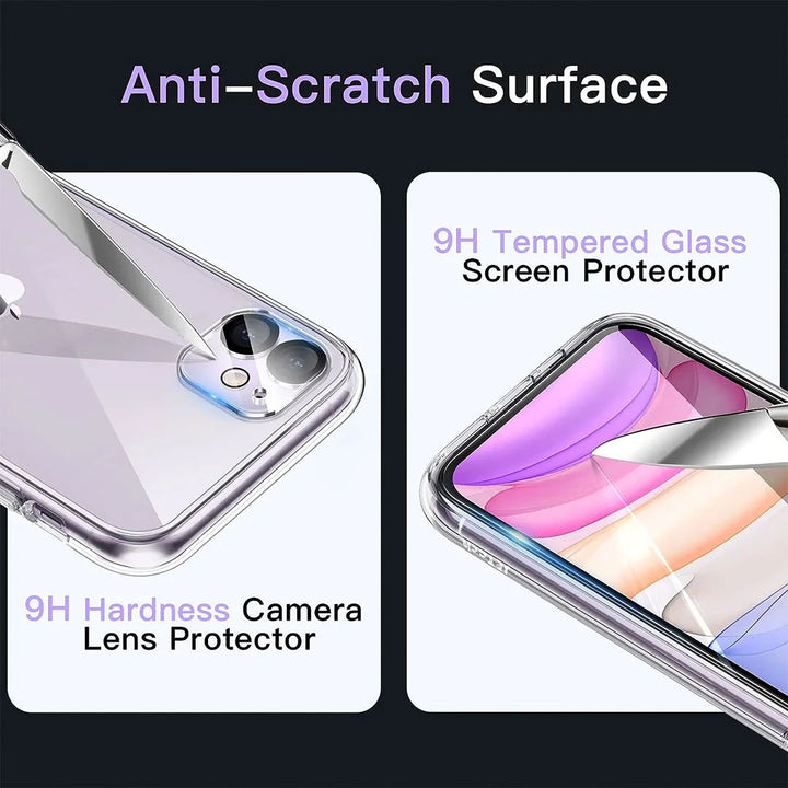 Value Pack - Case, Screen Protector & Camera Lens Protector for iPhone 11 *Free Shipping*