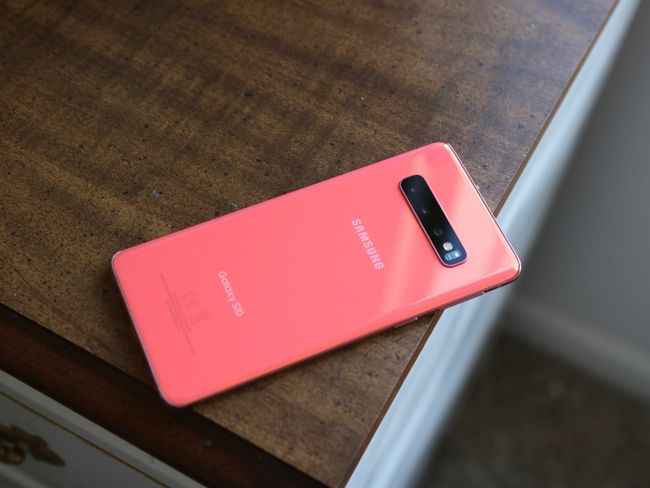 Samsung Galaxy S10 128GB 8GB Flamingo Pink SM-G973U - New Case, Glass Screen Protector (As New)