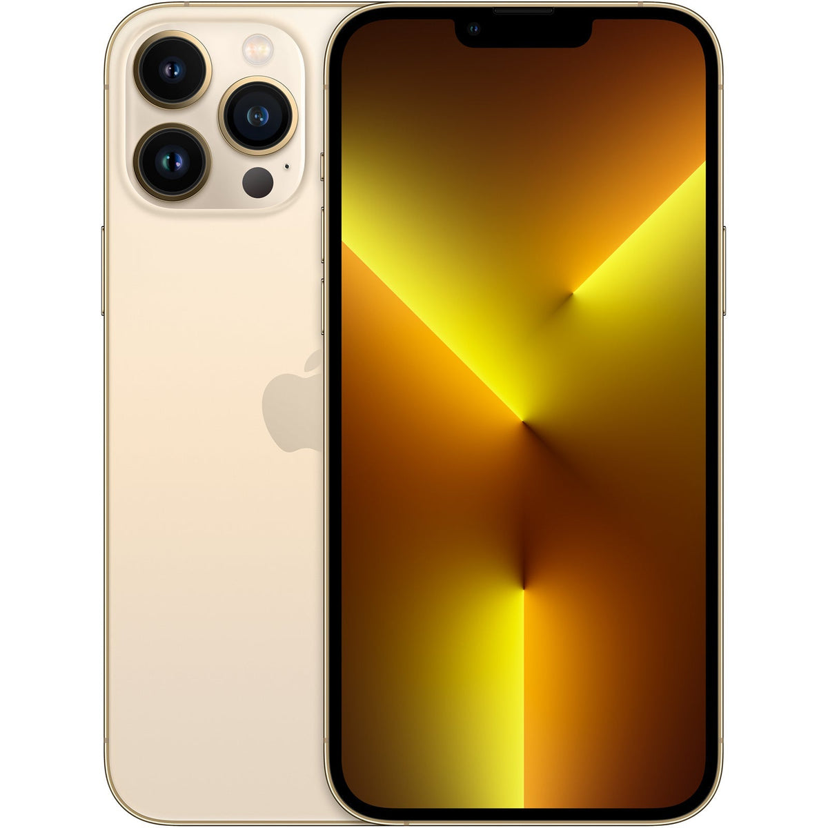 Apple iPhone 13 Pro Max 256GB 5G Gold (Excellent) Battery 94% (New Camera) *Free Case, Glass Screen Protector*