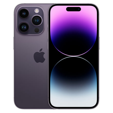 Apple iPhone 14 Pro 128GB 5G Purple - New Battery (As New) Batt Msg - Dual Sim Model