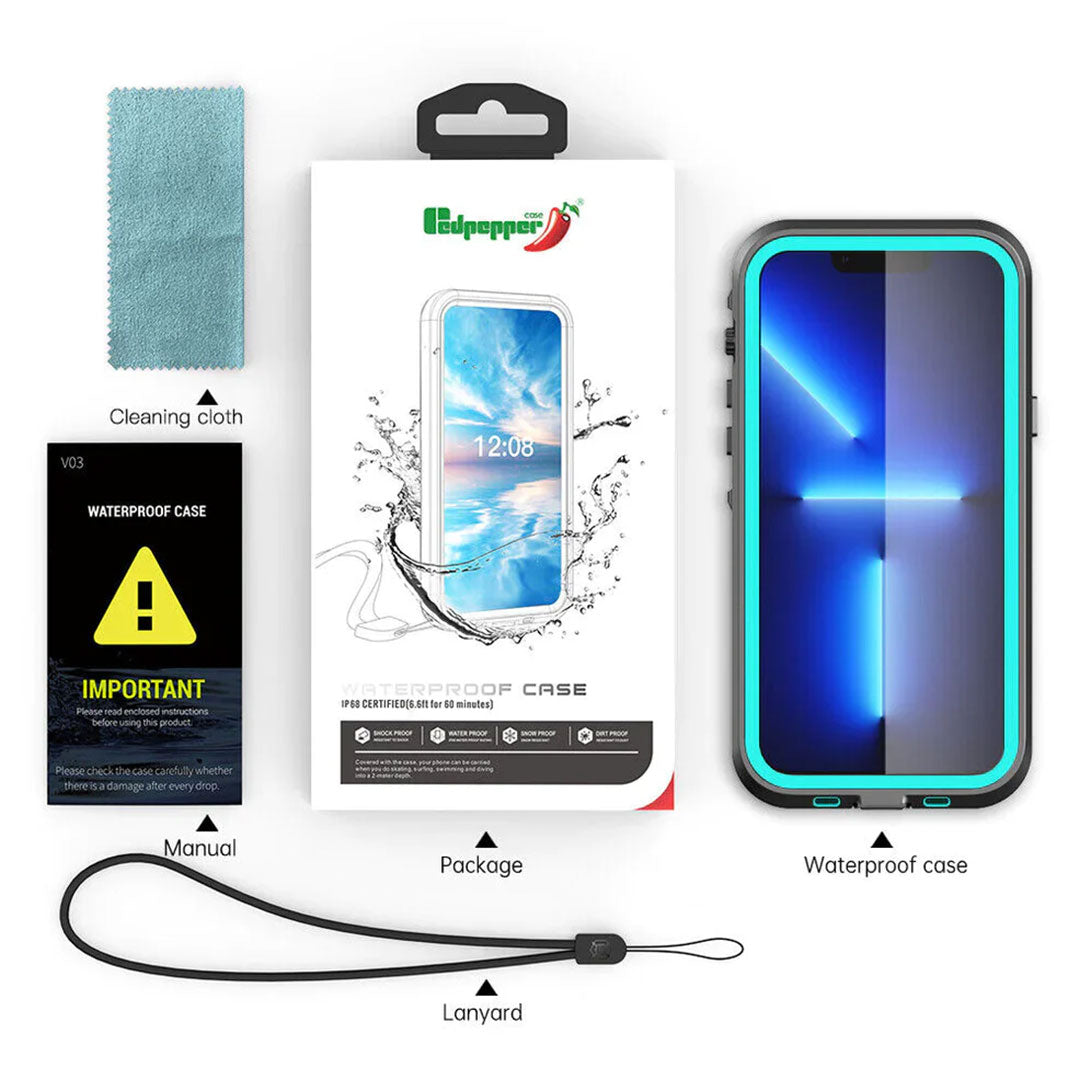 iPhone 13 6.1 inch Redpepper DOT+ Series MagSafe Waterproof Case