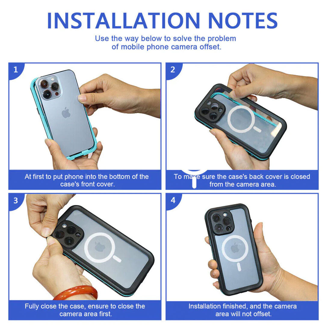 iPhone 13 mini 5.4 inch Redpepper DOT+ Series Waterproof Case