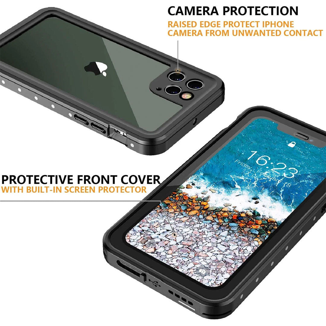 Waterproof Shockproof Dustproof Snowproof Case for iPhone 11 Pro