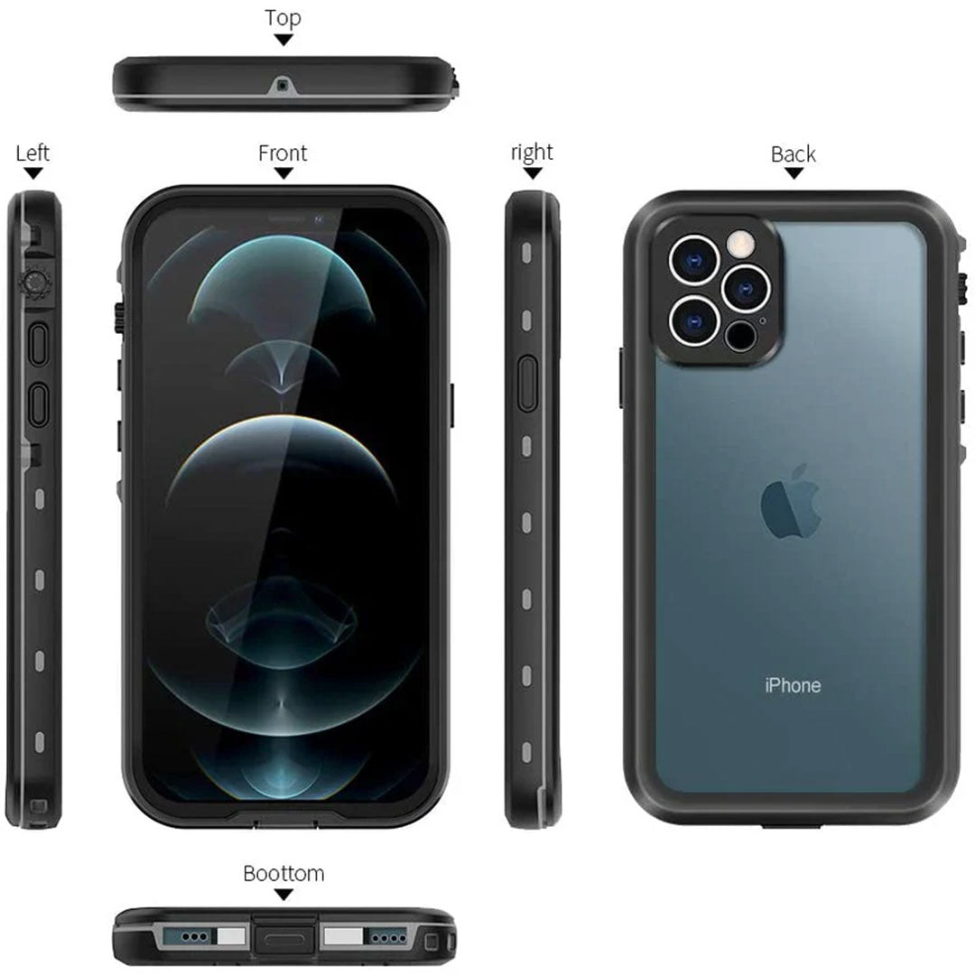 Waterproof Shockproof Dustproof Snowproof Case for iPhone 12 Pro Max