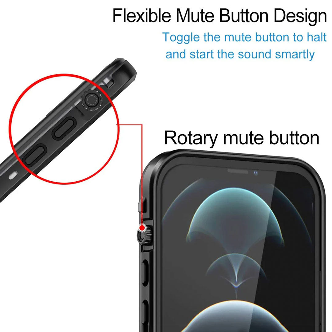 Waterproof Shockproof Dustproof Snowproof Case for iPhone 12 Pro Max