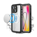 iPhone 14 Plus 6.7 Redpepper DOT+ Magsafe Series Waterproof Case - Black *Free Shipping*