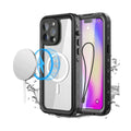iPhone 14 Pro 6.1 Redpepper DOT+ Magsafe Series Waterproof Case - Black *Free Shipping*