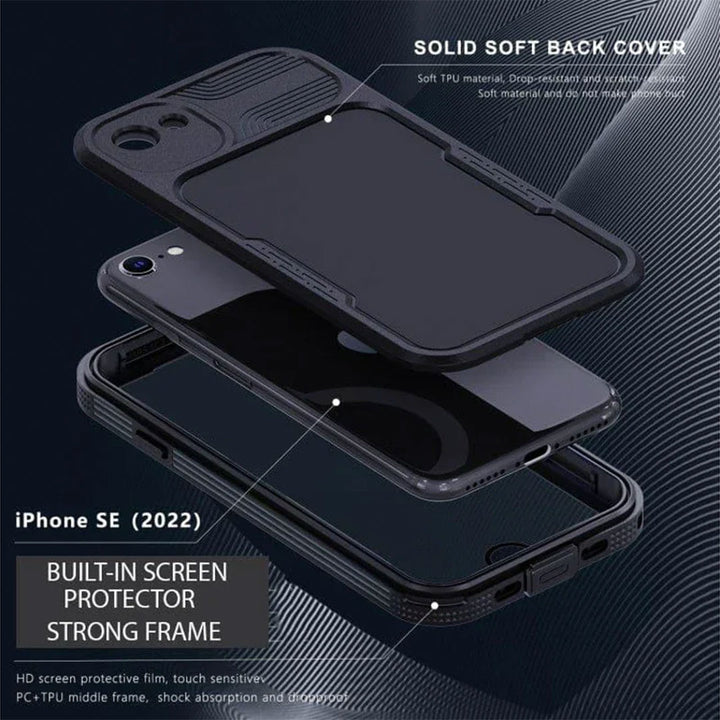 Waterproof Shockproof Dustproof Snowproof Case for iPhone 7/8/SE