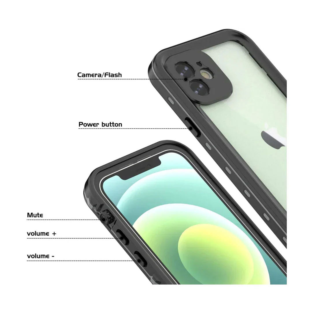 iPhone 12 RedPepper Waterproof Shockproof Dustproof Snowproof Case