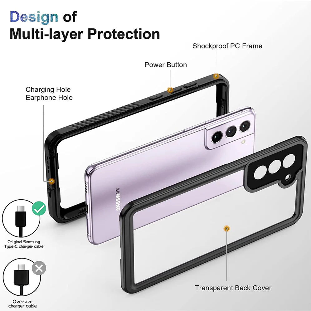 Redpepper Water Resistant Case for Samsung Galaxy S21 FE