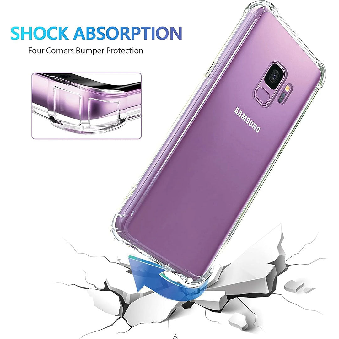 Samsung Galaxy S9 Tough Hybrid Clear Case