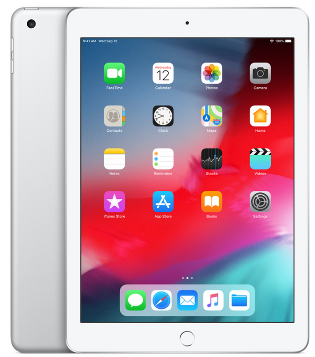 Apple iPad 6th Gen 32GB Wi-Fi White Silver (Premium)