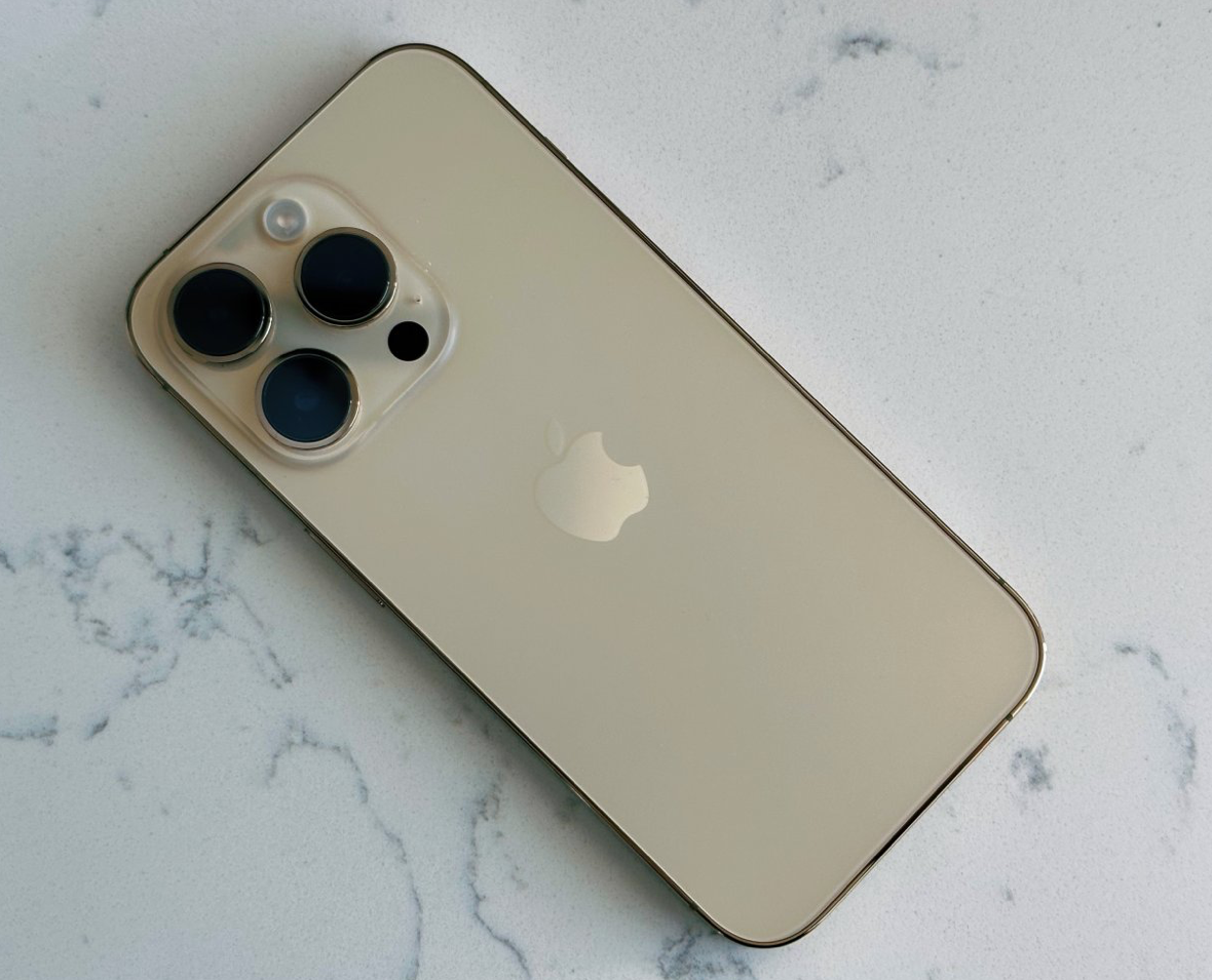 Apple iPhone 14 Pro Max 128GB 5G Gold - New Case, Screen Protector (As New)