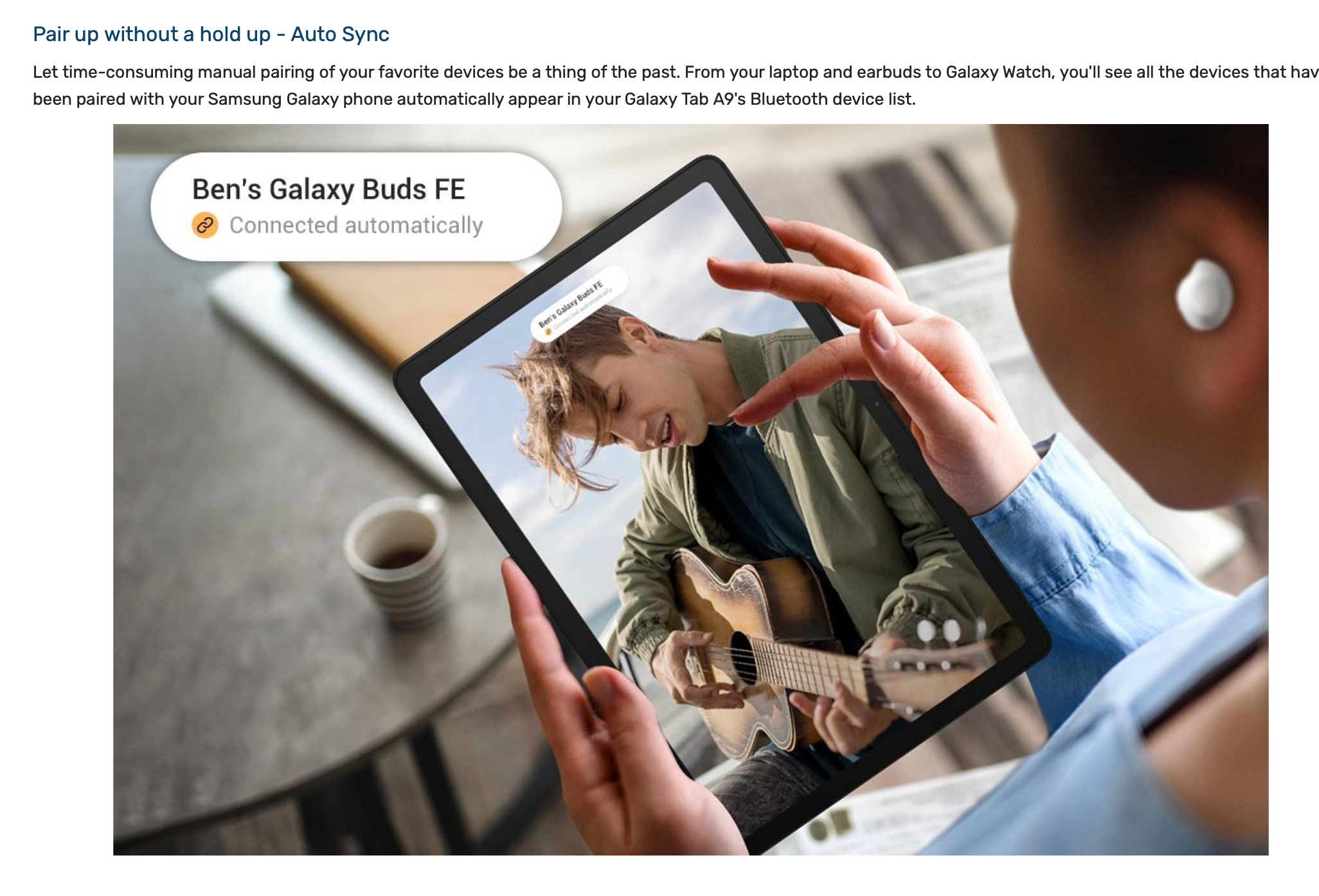 NEW - Samsung Galaxy Tab A9 4G + WiFi 8.7