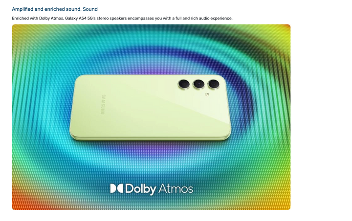 Samsung Galaxy A54 8GB RAM 128GB Dual Sim (As New) NZ Model SM-A546E/DS