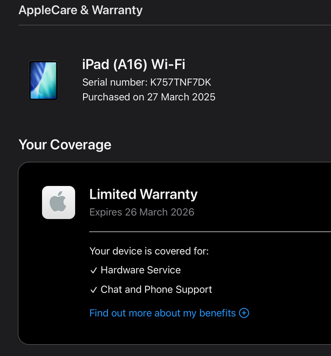 Apple iPad 11-inch with A16 Chip 128GB WiFi - Yellow (Like New) Battery Health 100%