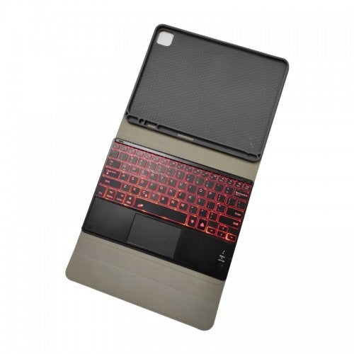 Apple iPad 5, 6, iPad Air 1 & 2 (9.7 inch) Black Keyboard Case with Backlight & Pen Holder