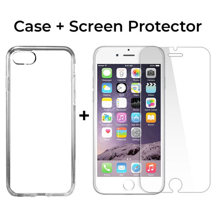 Value Pack - Case, Screen Protector for iPhone 7/8/SE 2020/2022