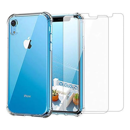 2 in 1 Combo - Case & Screen Protector for iPhone XR