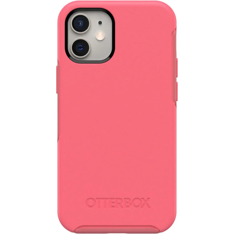 OtterBox Symmetry+ Case for iPhone 12 Mini with MagSafe (Tea Petal Pink)