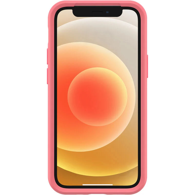 OtterBox Symmetry+ Case for iPhone 12 Mini with MagSafe (Tea Petal Pink)