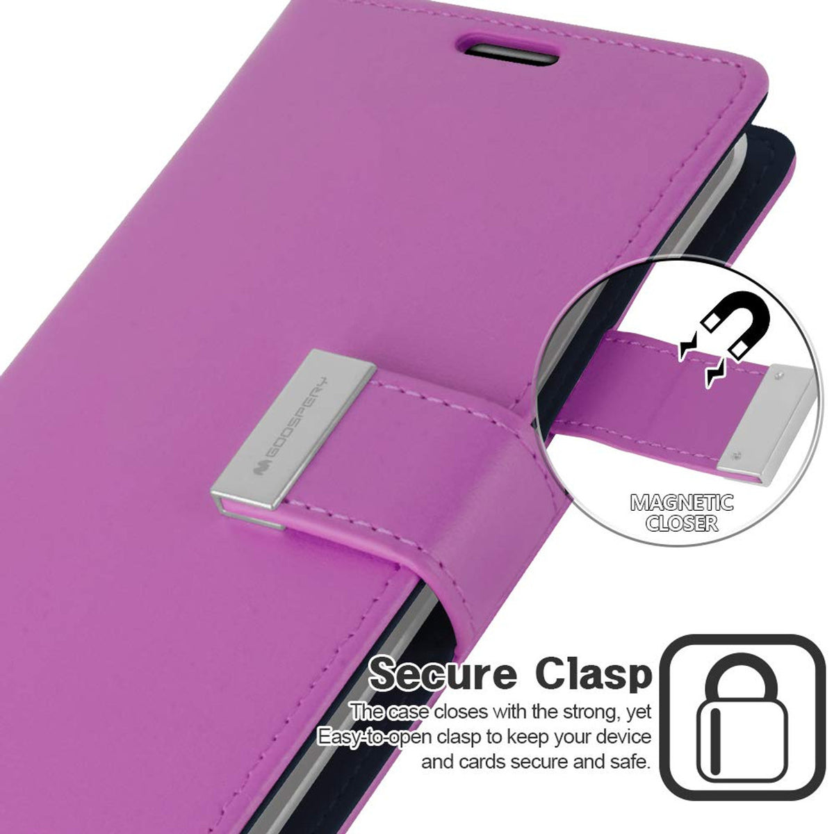 Samsung Galaxy S20 - Mercury Gooseberry Wallet Case - Purple *Clearance*