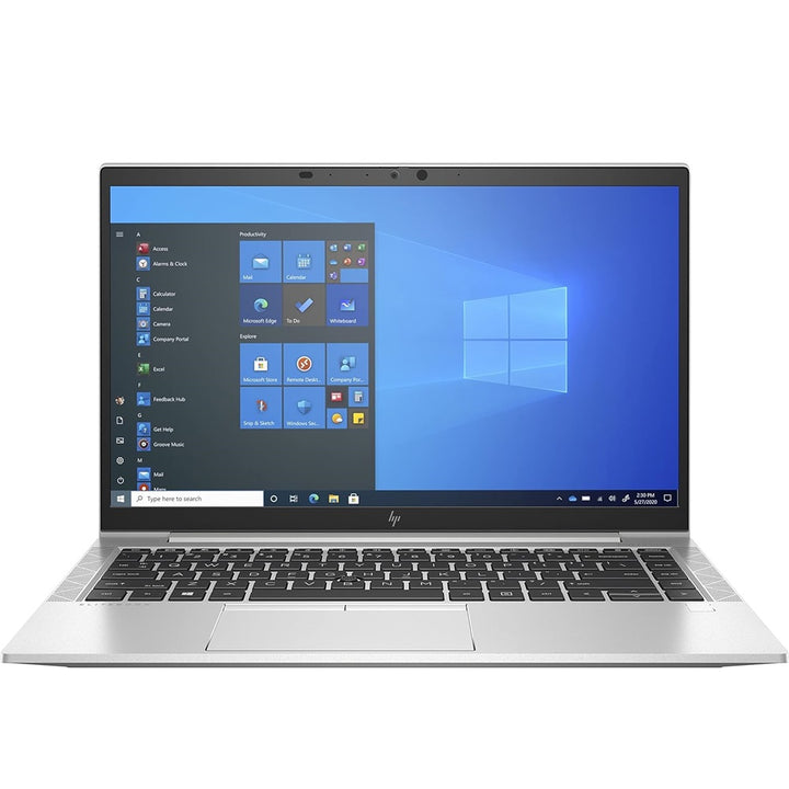 HP EliteBook 840 G8 14-inch pre-owned laptop front view, Intel Core i5 11th Gen - SmartGear NZ