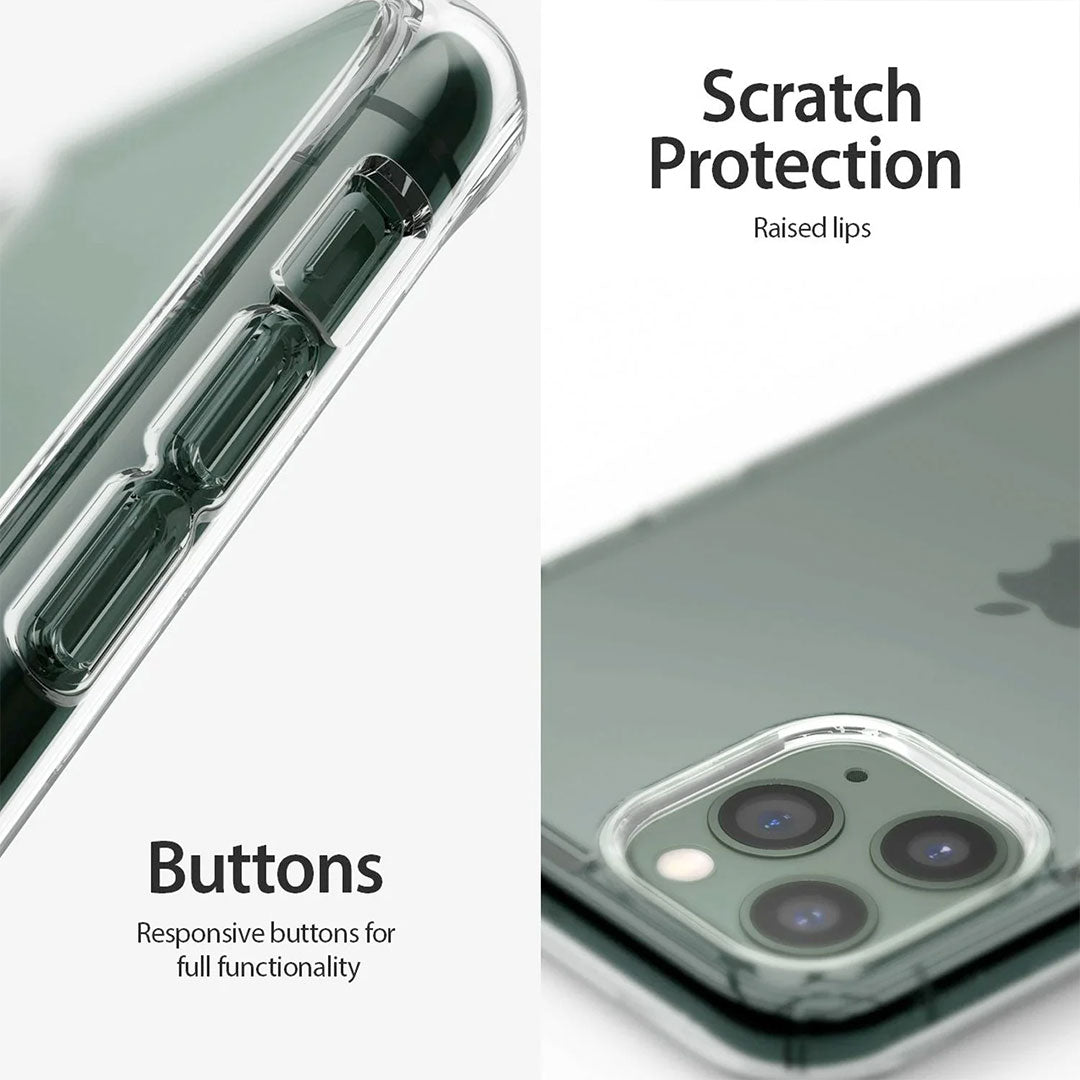 iPhone 11 Pro Max Tough Hybrid Clear Case