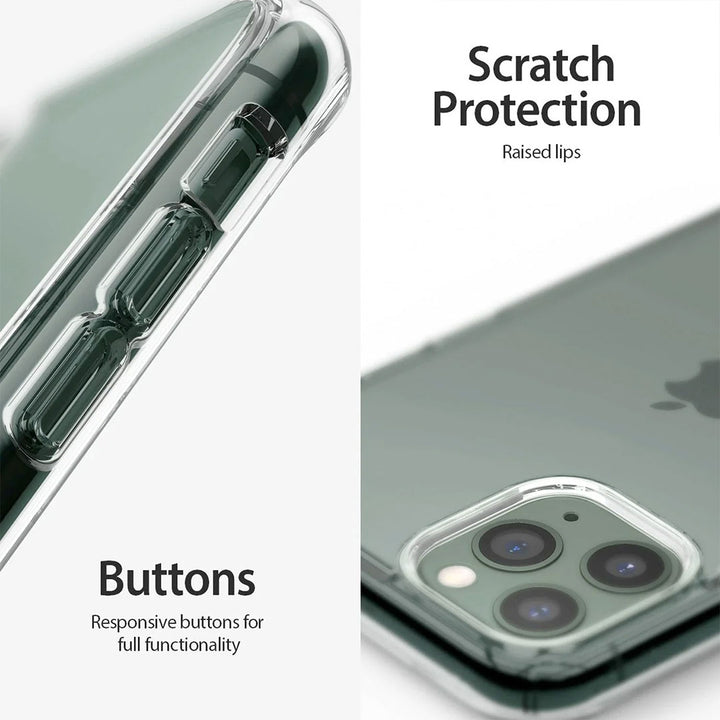 iPhone 11 Pro Max Tough Hybrid Clear Case