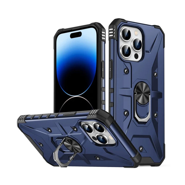 iPhone 11 Ring Holder Case (Blue)