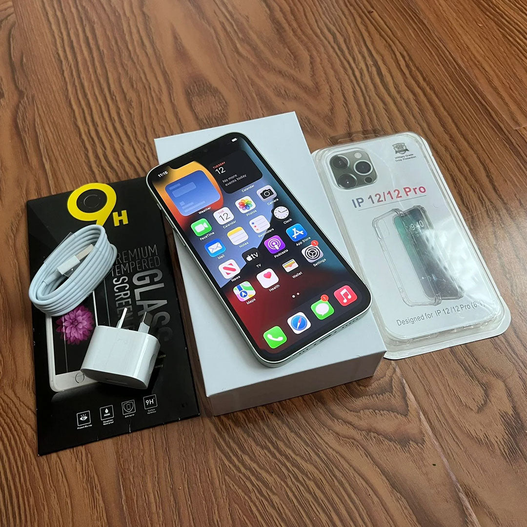 Apple iPhone 12 64GB Green - New Battery, Case, Screen Protector