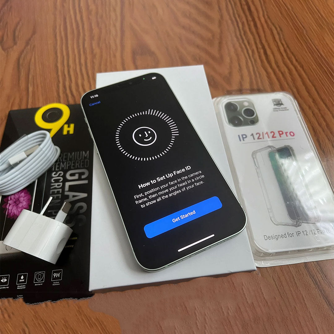 Apple iPhone 12 64GB Green - New Battery, Case, Screen Protector