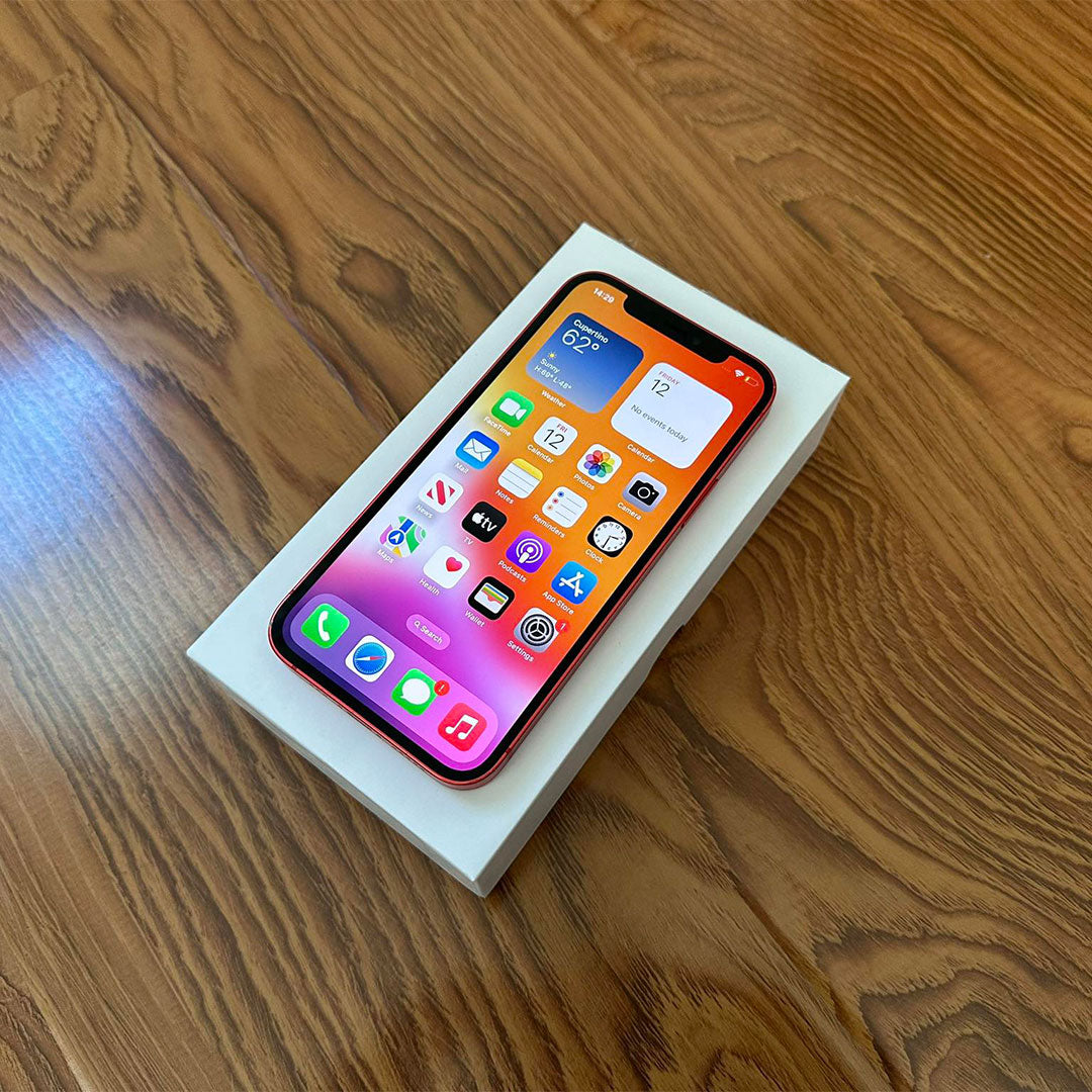Apple iPhone 12 64GB Red - New Battery, Case, Screen Protector