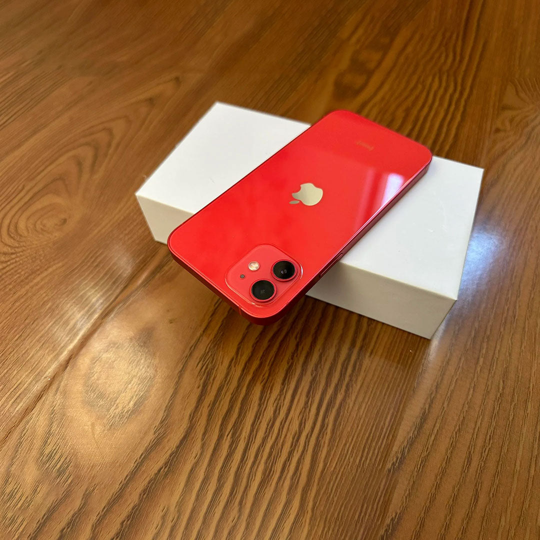 Apple iPhone 12 64GB Red - New Battery, Case, Screen Protector