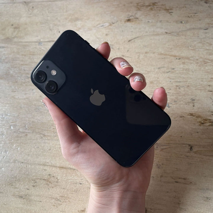 Apple iPhone 12 Mini 64GB Black - New Battery, Case, Glass Screen Protector
