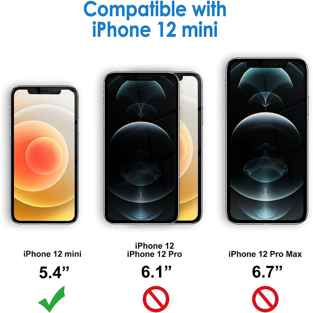 iPhone 12 Mini Tough Hybrid Clear Case