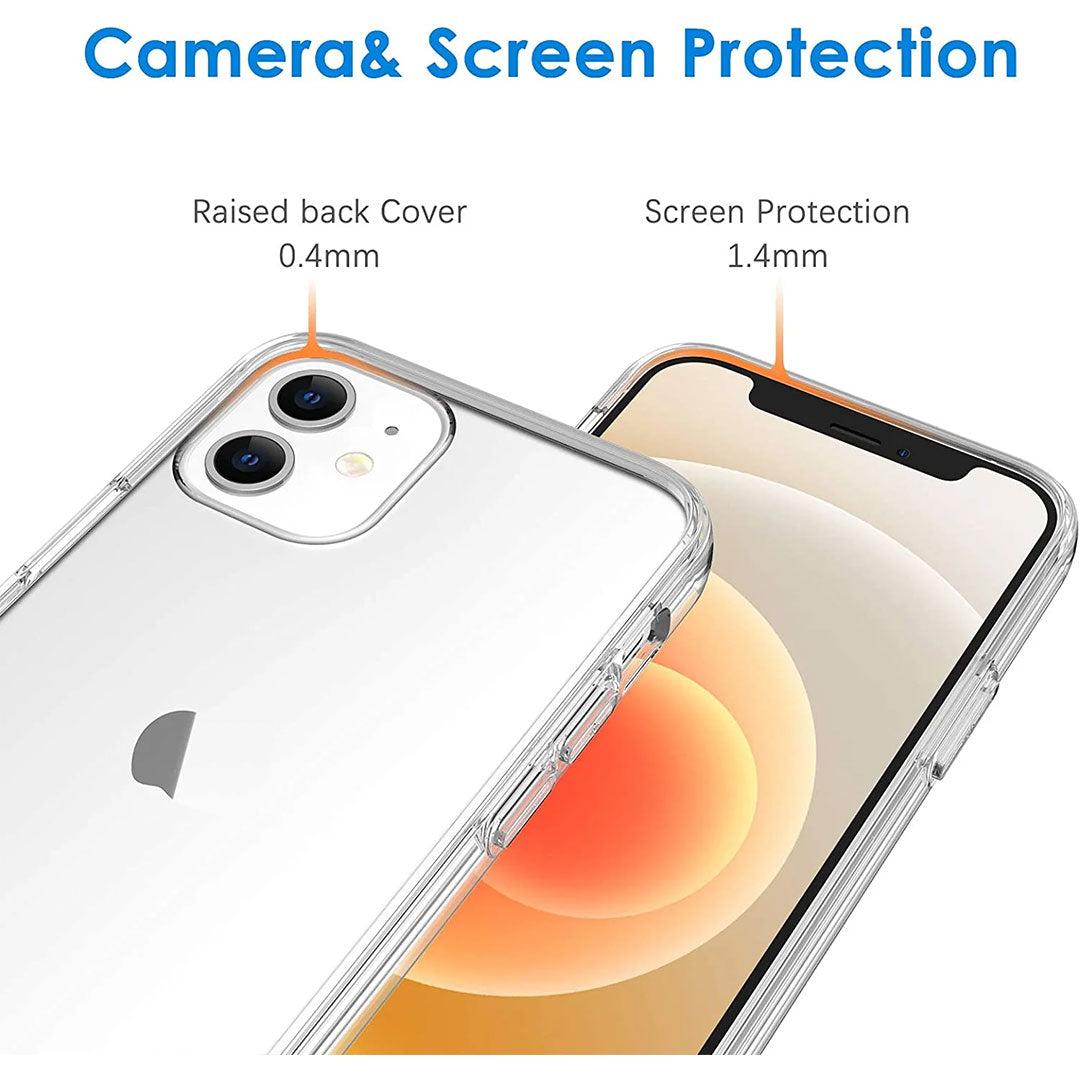 iPhone 12 Mini Tough Hybrid Clear Case