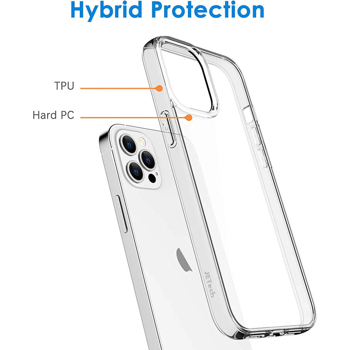 iPhone 12 Pro Max Tough Hybrid Clear Case
